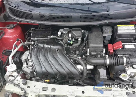 2013 Nissan Versa 1.6 Sv z USA, uszkodzony, nr VIN 3N1CN7AP1DL819212